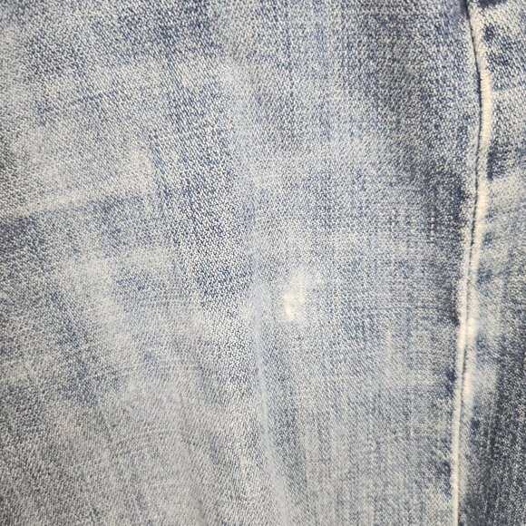 Levi's 569 Jeans Men's 34x30 Blue Loose Fit Straight Leg Distressed Denim Pants - Picture 13 of 16